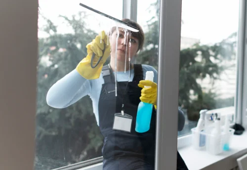 Nettoyage de vitres intérieures et extérieures à Cellieu